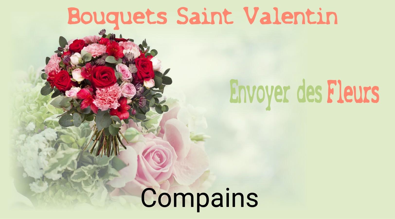 Roses de Saint-Valentin livrées à Compains